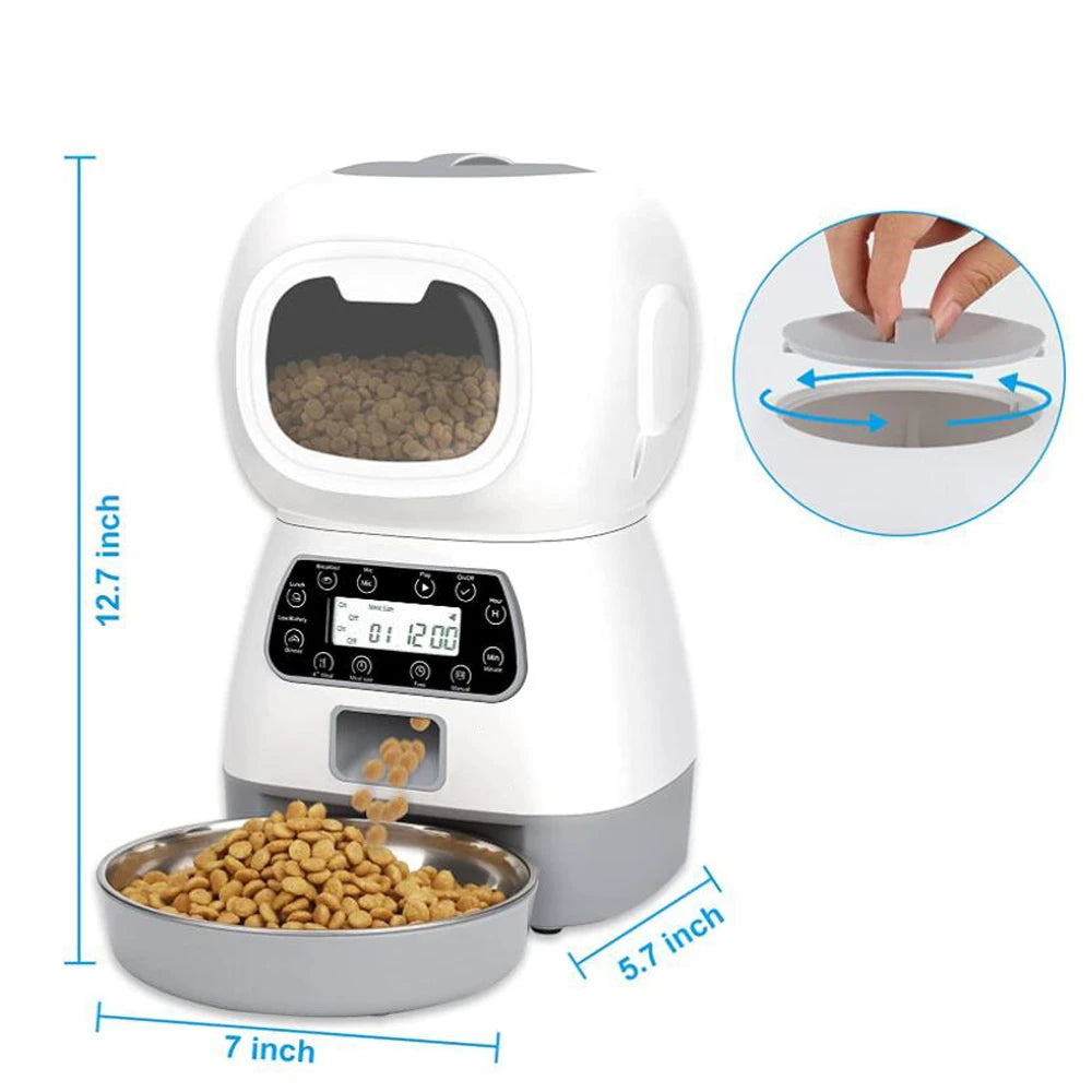 Automatic Smart Pet Feeder - Go Bagheera