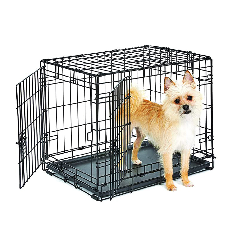 Cage Bottomless Dog Cage Small Dog Cage Teddy Pet Cat Cage Folding Dog Cage - Go Bagheera