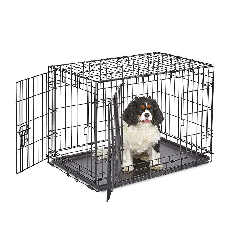 Cage Bottomless Dog Cage Small Dog Cage Teddy Pet Cat Cage Folding Dog Cage - Go Bagheera