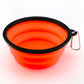 1000ML Pet Bowl Folding Silicone Travel Dog Bowls Walking Portable Water Bowl For Small Medium Dogs Cat Bowls Pet Eating Dishes - Go Bagheera