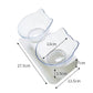 Pet Bowls Dog Food Water Feeder Pet Drinking Dish Feeder Cat Puppy With Raised Feeding Supplies Small Dog Accessories - Go Bagheera