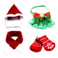 Autumn Winter Pet Dog Christmas Set Dog Cat Cap Funny Fabric Pet Costume Puppy Dog Caps Christmas Party Pets Accessories - Go Bagheera