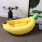 Interesting banana Warm Kennel Cat House Cat Dog lounger Bed Pet  Small Dog Pet Bed - Go Bagheera