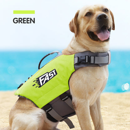 Reflective Printed Pet Dog Life Jacket Dog Swimming Suit - Go Bagheera