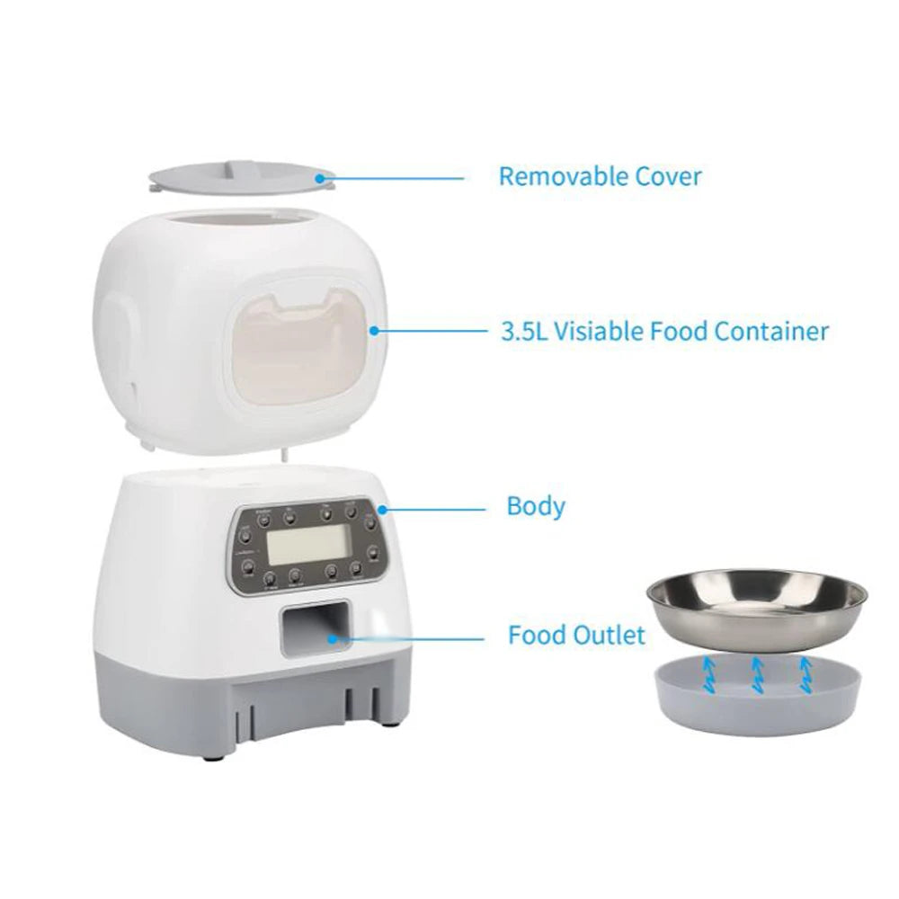 Automatic Smart Pet Feeder - Go Bagheera