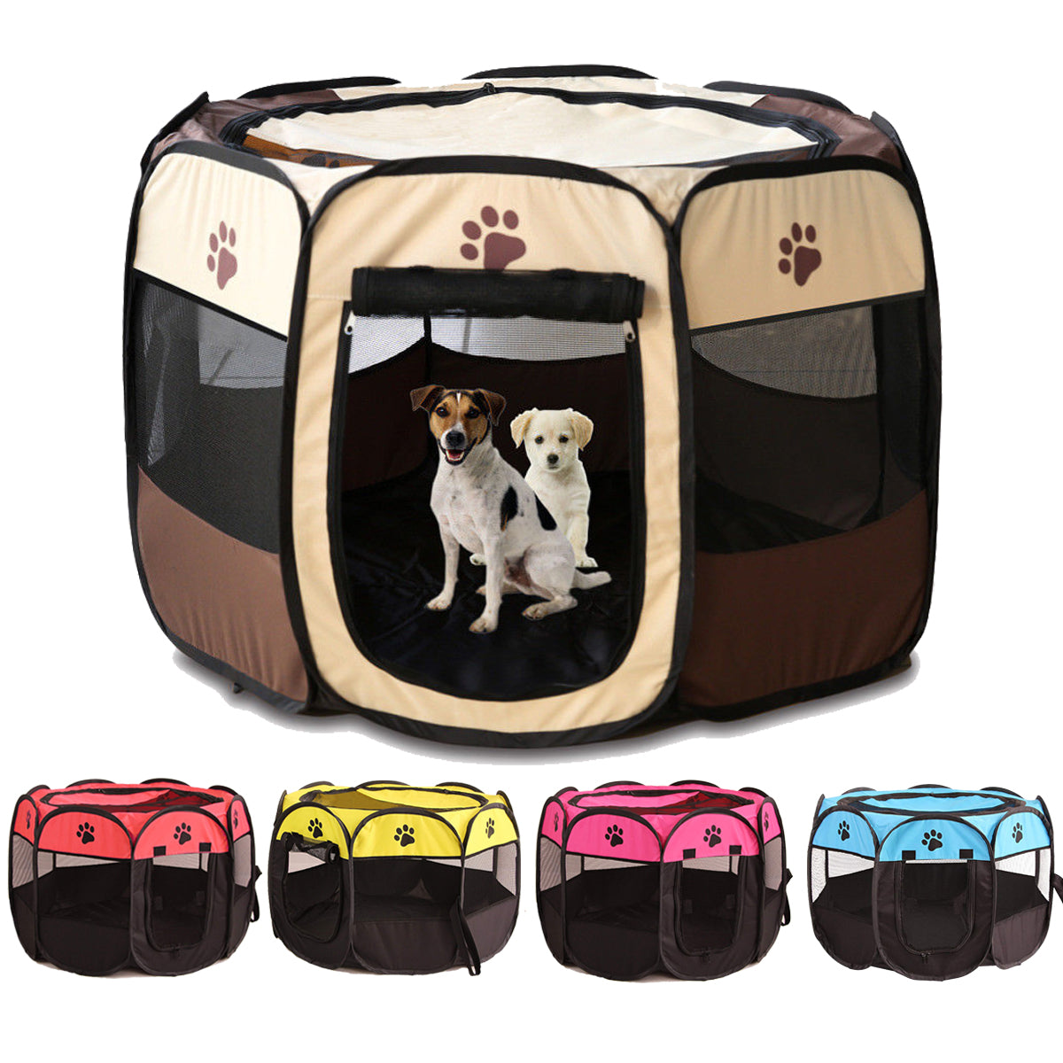 Portable Foldable Pet Playpen - Go Bagheera