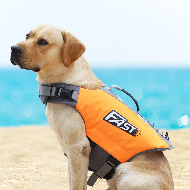 Reflective Printed Pet Dog Life Jacket Dog Swimming Suit - Go Bagheera