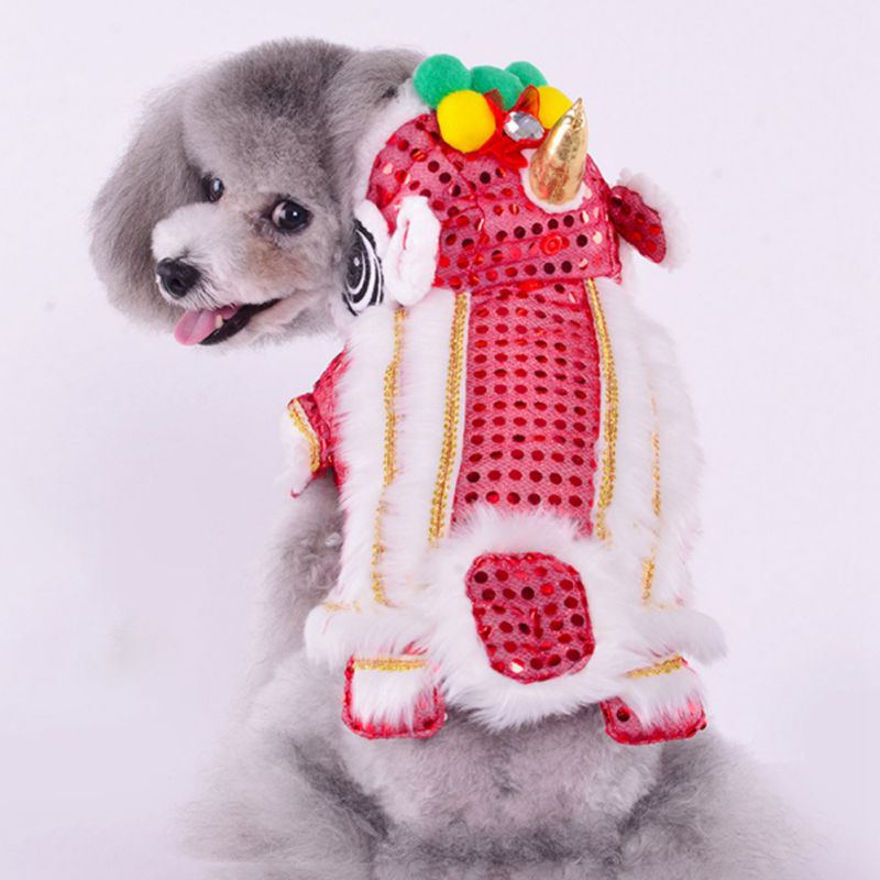 Spring Festival Dog Coat - Go Bagheera